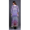 thumbnail image 2 of Phagun Ikat Panel Long Caftan Maxi Dress Beach Swimwear Cover up Womens Kaftan-XL-3X, 2 of 5