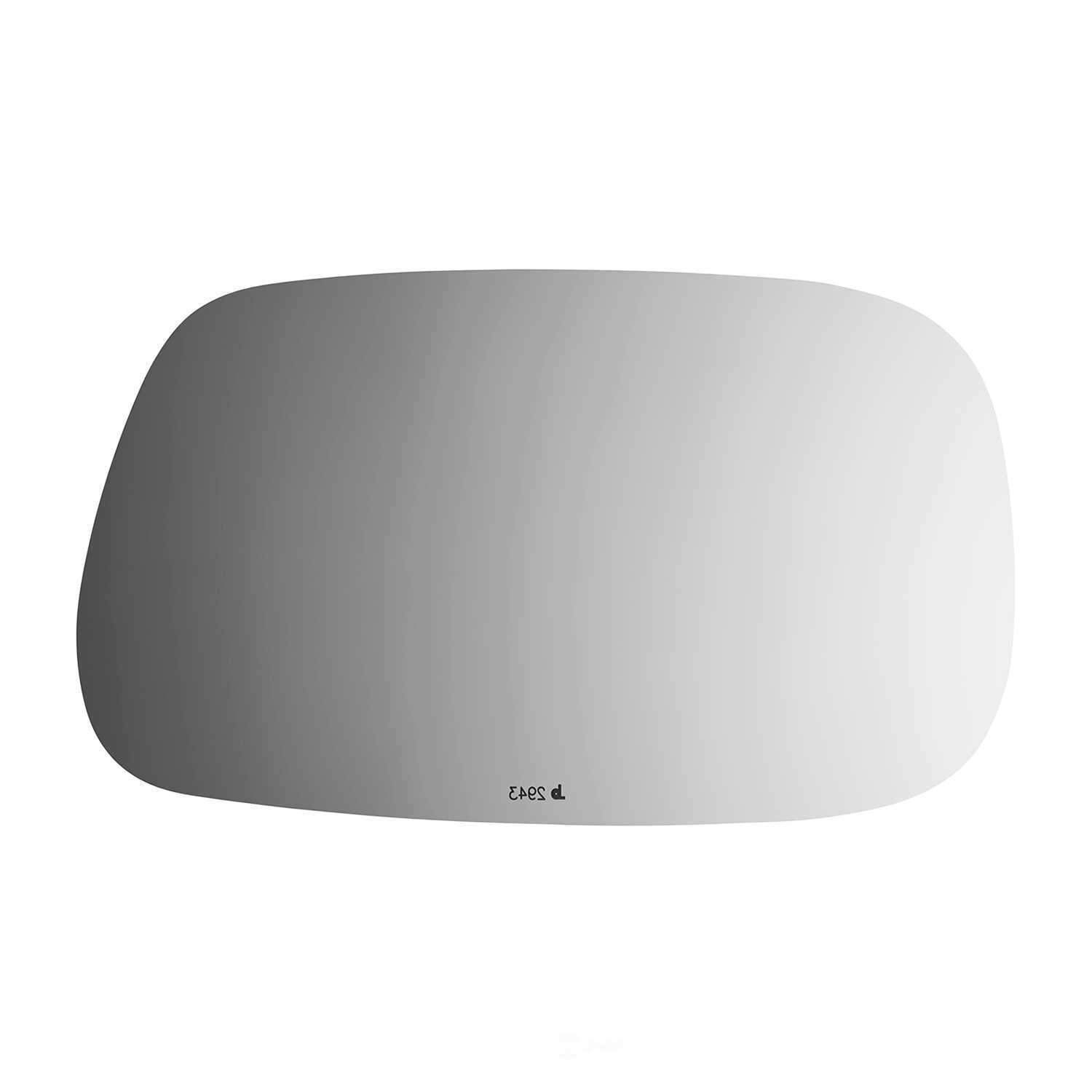 Burco Side View Mirror Replacement Glass - Clear Glass - 2943