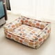thumbnail image 4 of Bed for Dog Cat Pet Square Lattice Kennel Medium Small Dog Sofa Bed Cushion Pet Calming Dog Bed House Pet Supplies Accessories ShopWise Round, 4 of 8