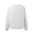 thumbnail image 4 of Vedolay Basic Sweatshirt for Women 2023 Casual Comfy Fall Fashion Outfits Clothes 2023 White,L, 4 of 5