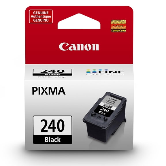 Cartucho de tinta Canon PG-240 negro genuino para la serie MG/MX/TS