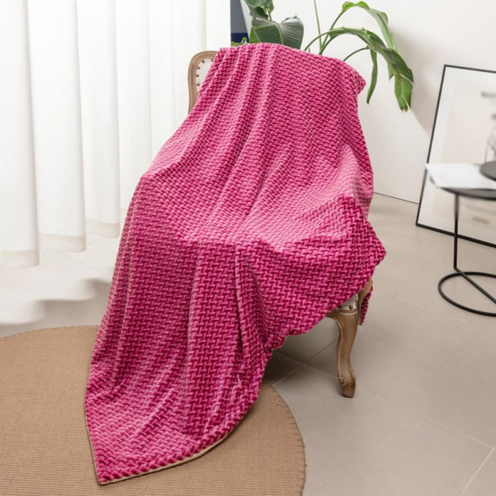 71 inches 100% Soft Cotton and Comfortable Lightweight Small Blanket for kids Soft Fuzzy Blanket for Adult and Kids. 