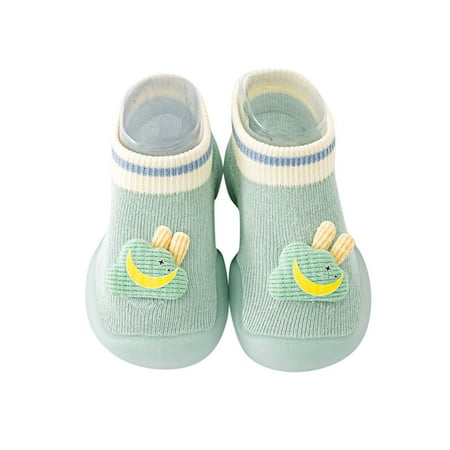 

Qufokar Baby Slippers 18-24 Months Girl Shoes Size 2 Boys Girls Animal Cartoon Socks Shoes Toddler Fleece Warmthe Floor Socks Non Slip Prewalker Shoes