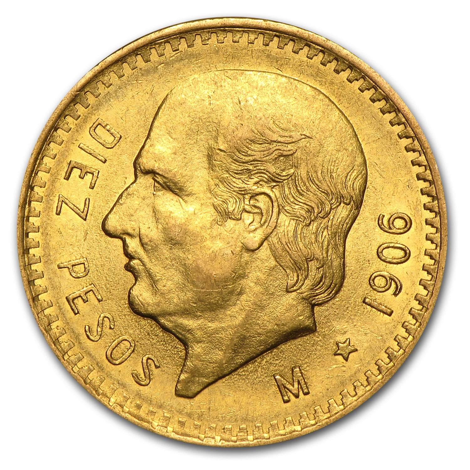 1906 Mexico Gold 10 Pesos Au 1906 Mexico Gold 10 Pesos Au