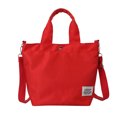 thumbnail image 1 of Bolso de moda para mujer Bolso de compras Bolsos de mano Bolso con cremallera Bolso de hombro (Rojo), 1 of 9