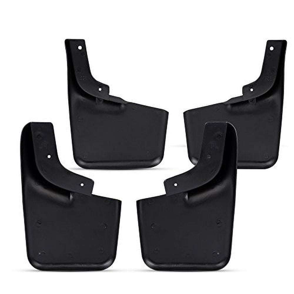 PIT66 Plastic Wearing Splash Guards Mud Flaps w/ Wheel Lips Fit For 04-14 Ford F-150