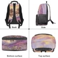 thumbnail image 6 of Yuyamidu Running Horse Backpack for Kids Girls School Book Bag 17 Inch Back Pack Casual Daypack with Padded Shoulder Straps Outdoor Knapsacks, 6 of 7