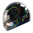 thumbnail image 1 of Casco Ghira Gh-Junior Negro Press Start Cerrado Mica Humo negro XL, 1 of 6