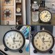 thumbnail image 4 of Vintage Hangable Battery Alarm Clock Metal Night Light Super Silent Table Desk Quartz Clock Time, 4 of 4