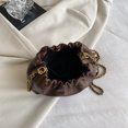 thumbnail image 3 of Bolso de hombro con cadena para mujer, bolso Hobo plisado informal, bolso mensajero, bolso para citas diarias, 3 of 9