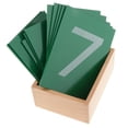 thumbnail image 1 of Material de Matemáticas Sunnimix de Madera 0-9 número Juguete de Montessori, 1 of 8