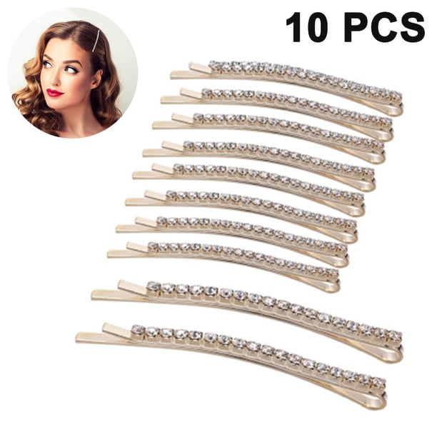 10 Piezas Pinzas para el Cabello Brillantes, Pinzas para el Cabello con Cabello Dulce, Accesorios para el Cabello con Tocado, Horquilla para el Cabello para niñas, Mujeres, Fiesta, Boda, Vestido