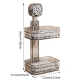 thumbnail image 6 of Shoreew Suction Cup Soap Dish with Drain Holes Strong Load-bearing Easy to Install Wall Mounted Shower Soap Tray Soap Caddy, 6 of 7