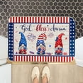 thumbnail image 6 of Harpi 4th of July Decorations Clearance, Patriotic Welcome Doormat Retro American Flags Door Mat with Slip Resistant Rubber Vintage Linen Floor Mat for Independence Day Indoor Outdoor Home, 6 of 8