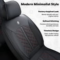 thumbnail image 2 of Wartlyen Fit for Toyota Corolla 2010 Car Seat Covers Soft Leather Seat Protection Designed Fit Everyday Comfort Seat Function Compatible, 2 of 9