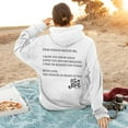 thumbnail image 4 of WENWU Womens Hoodie Long Sleeve Womens Pullover Sweatshirt Oversized Sweatshirt for Women White Hoodies for Women Fall Sweatshirt Cute Sweatshirt, 4 of 7