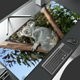 thumbnail image 6 of YNGYFEA Koala Mouse Pad Large Gaming Pad XXL Desk Mat Non Slip Double Sided PU Game Mouse Computer Leather Keyboard Mat, 6 of 6