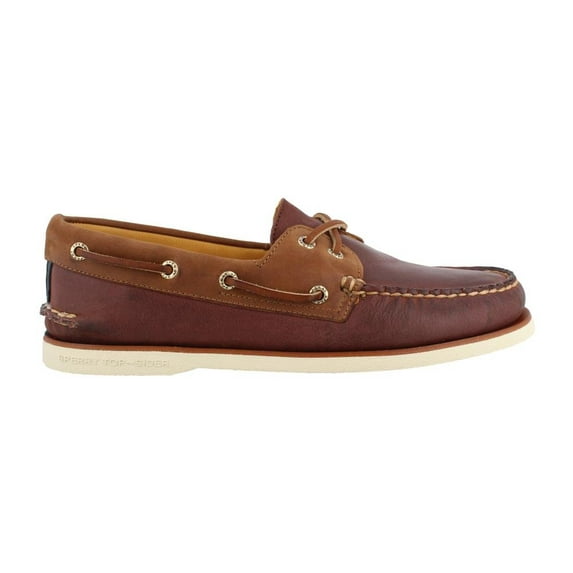Sperry STS17941: Top-Sider Men Burgundy/Brown Gold Authentic Original Boat Shoes (13 D(M) US Men)