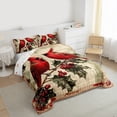 thumbnail image 3 of Castle Fairy 2-Piece Twin Size Comforter Set, Sparrows Rustic Christmas Bedding, 3 of 8
