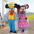 thumbnail image 5 of Disfraz de mascota de Mickey Minnie Mouse de Disney, personajes de dibujos animados, publicidad, evento, fiesta, cosplay, traje, accesorios de carnaval de animales, 5 of 5