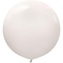 24 inch Kalisan Retro White Sand Latex Balloons (2 Pack) - Party Supplies Decorations