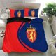 thumbnail image 1 of Bandera de Noruega Escudo de Armas Juego de Cama Círculo Rlt7, 1 of 5