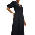 thumbnail image 4 of Dorothy Perkins - Vestido Midi para Mujer (Negro), 4 of 4