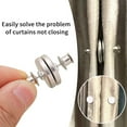 thumbnail image 3 of Curtain Magnetic Attraction Button, Curtain Leak Proof Closing Magnetic Button, 3 of 5