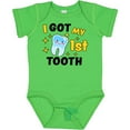 thumbnail image 3 of Inktastic I Got My 1st Tooth with Cute Tooth Baby Boys or Girls Baby Bodysuit, 3 of 5