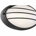 thumbnail image 5 of 20280LEDDMG-BL/OPL-Access Lighting-Cabo-9W 1 LED Outdoor Bulkhead in Contemporary Style-8.5 Inches Wide by 5.25 Inches Tall-Black Finish, 5 of 10