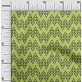 thumbnail image 1 of oneOone Viscose Chiffon Fabric Chevron Ikat Printed Craft Fabric BTY 42 Inch Wide, 1 of 4