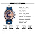 thumbnail image 5 of Men's Watches Luxury Quartz Waterproof Sports Wristwatch Silicone Strap, 5 of 6
