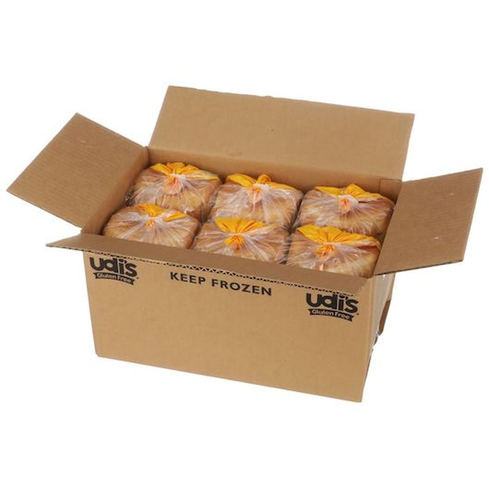 Udis Delicious White Bread, 24 Ounce -- 6 per case