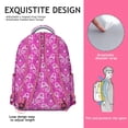 thumbnail image 5 of Ethnic Paisley Ornament Daypack - Lightweight & Organized Storage for Teens, 5 of 5