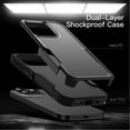thumbnail image 3 of JETech Case for iPhone 15 Pro 6.1-Inch, Heavy Duty Dual-Layer Rugged Protection, Shockproof Protective Tough Phone Cover with Matte Back (Black), 3 of 6