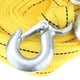 thumbnail image 3 of Los 4M de Servicio de 5 Toneladas Del Cable de Remolque Del Coche Que Remolcan Los Ganchos de La Correa Del Tirón Amarillo DYNWAVEMX Road Recovery Towing Strap, 3 of 7