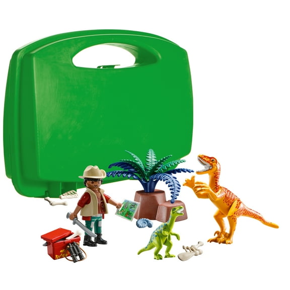 PLAYMOBIL Dino Explorer Carry Case Doll Playset - 1 pack