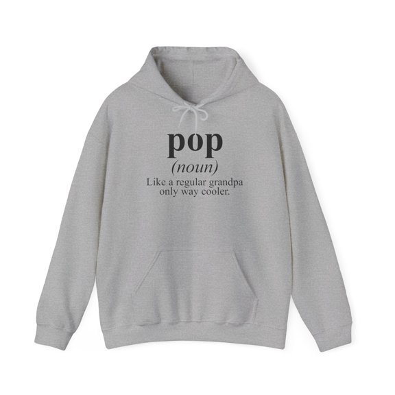 Pop Grandpa Fathers Day Definition Hoodie, Gifts, Hooded Sweatshirt