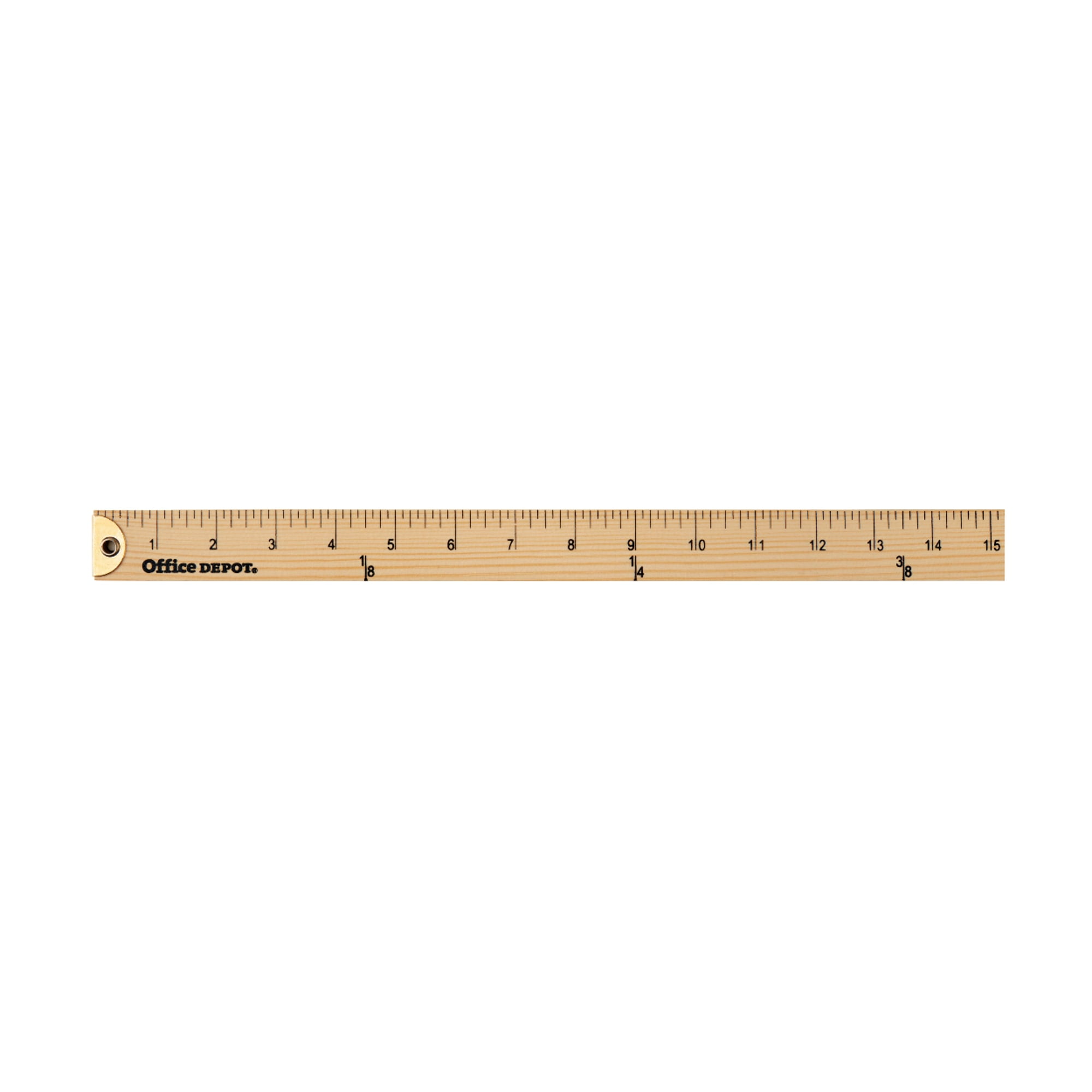 Office Depot Stainless Steel Ruler, 18in., Silver, NB