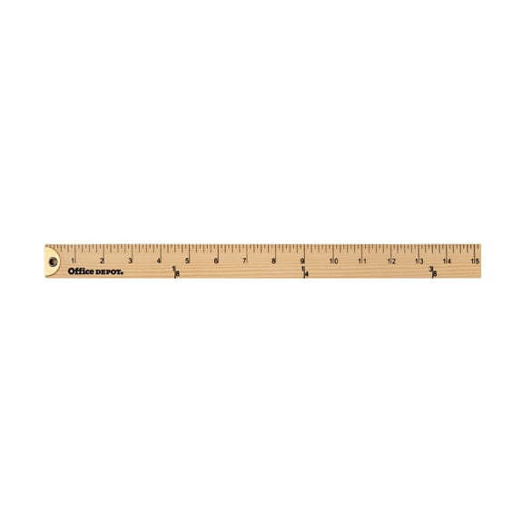 Office Depot Wood Yardstick, 55223