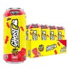GHOST Zero Sugar Energy Drink, SOUR PATCH KIDS Redberry, 16 oz Can, 12 Pk