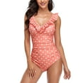 thumbnail image 3 of Eashery Swimsuit Women One Piece Plus Size One Piece Swimsuit Ladies Swimsuits Pink M, 3 of 5