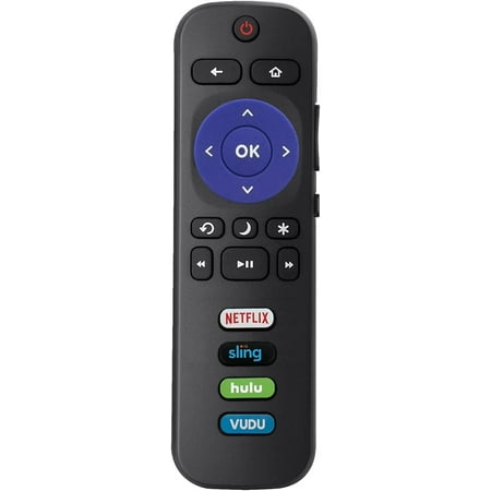 TCL Roku Replacement TV Remote, RC280 Remote with Netflix Sling Hulu Vudu Key 32S301 43S403