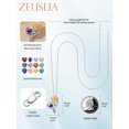 thumbnail image 6 of Sunflower Gifts for Women Birthstone necklace S925 sterling silver, 6 of 6