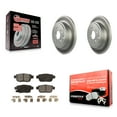 thumbnail image 1 of Transit Auto Rear Coated Disc Brake Rotors and Semi-Metallic Pads Kit for Car 2006-2014 Honda Ridgeline KGF-101416, 1 of 11