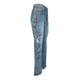 thumbnail image 3 of Women's Jeans Floral Embroidered Jeans Stretch Flare Jean, 3 of 5