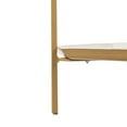 thumbnail image 6 of SAFAVIEH Sylvie Modern Glam 5-Tier Etagere, White/Brass, 6 of 8