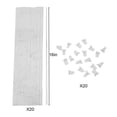 thumbnail image 1 of GLFILL Convenient Combination Clips Acrylic Plant Stakes Pcs Clips Kit Pcs Clips 40cm, 1 of 9