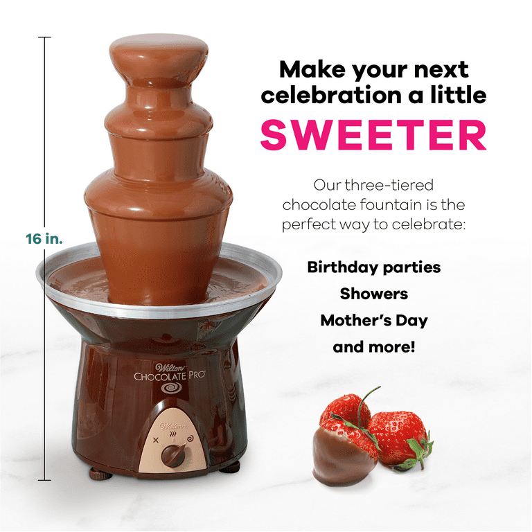 Chocolate clearance fountain walmart