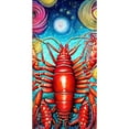 thumbnail image 2 of CafePress - Abstract Lobster Crawfish Crab - Large Beach Towel, Soft 30"x60" Towel with Unique Design, 2 of 3